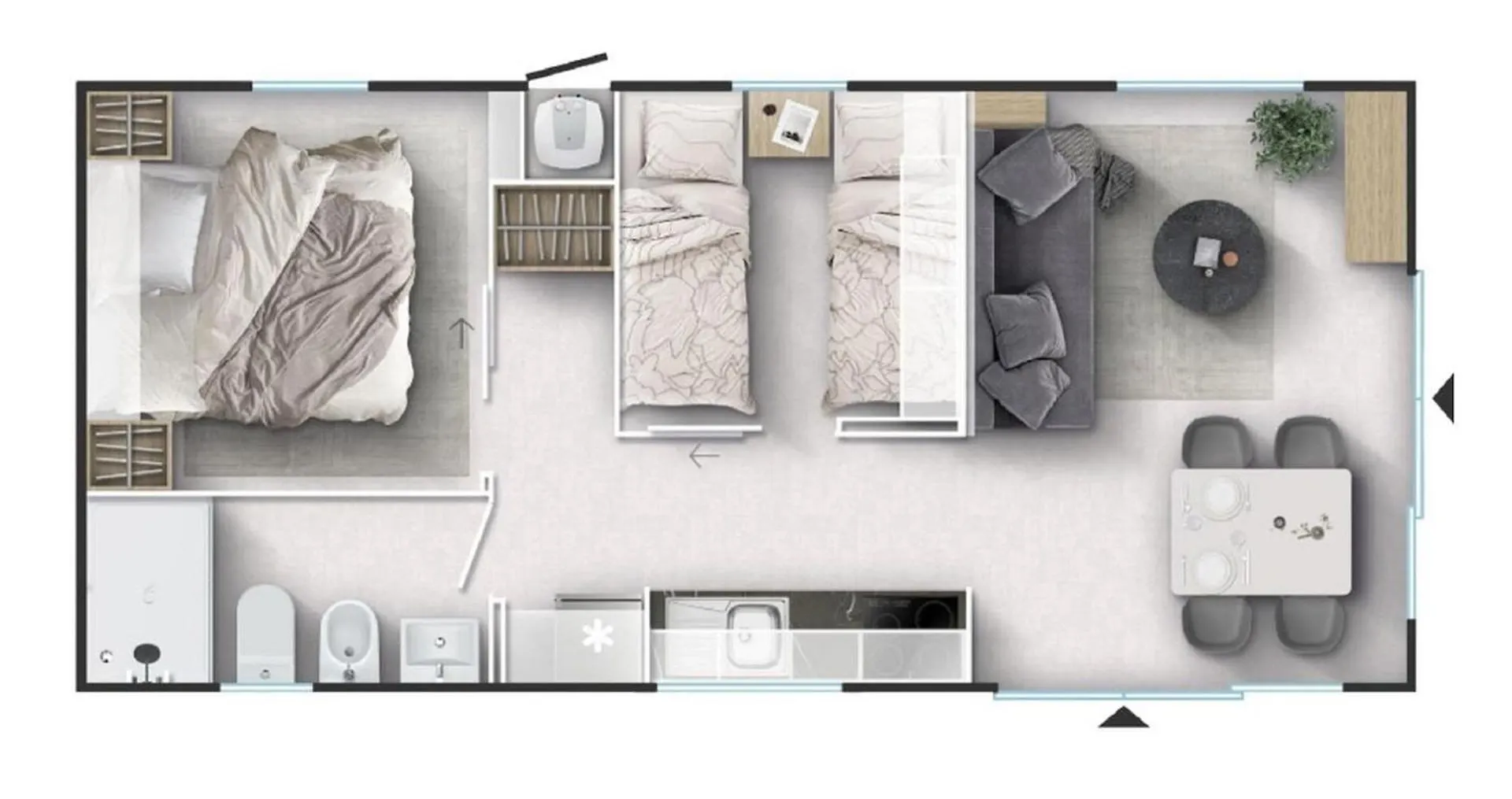 ** Üdülőpark Mobile Homes Camp Klenovica Horvátország